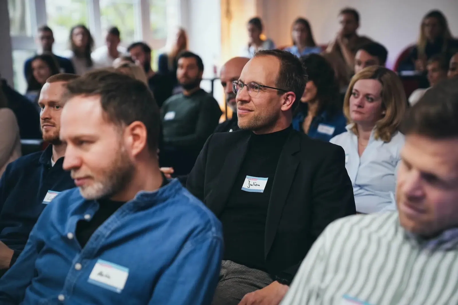 Teilnehmende im Training